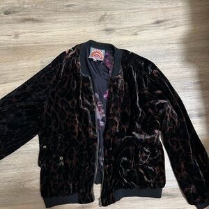 Johnny Was Floral Embroidered Jacket